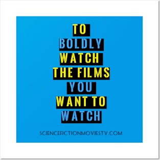 To Boldly Watch Films Posters and Art